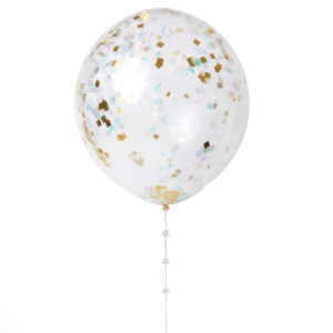 Ballons géants confettis irisés - MERI MERI