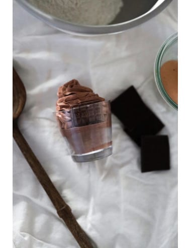 Bougie Mini verrine Chocolat chaud - PROVENCE CHIC