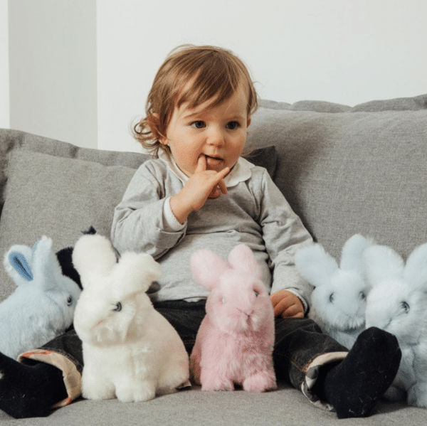 Ma peluche Lapin Léon Blanc