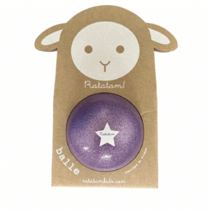 Ballon mouton summer 10 cm Violet - Ratatam