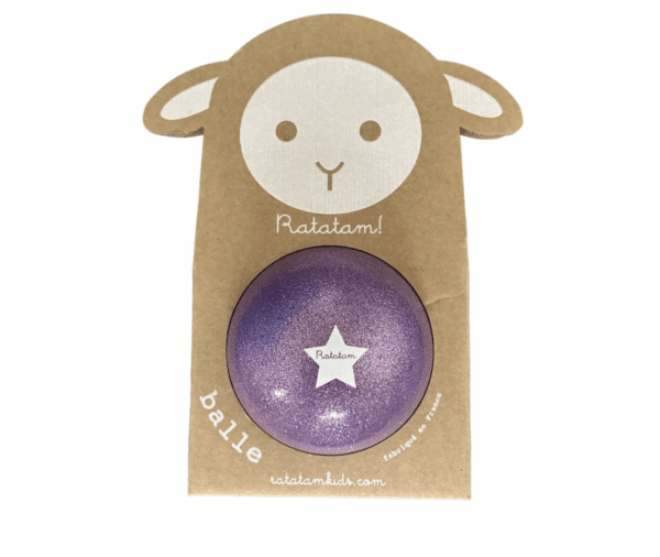 Ballon mouton summer 10 cm Violet - Ratatam