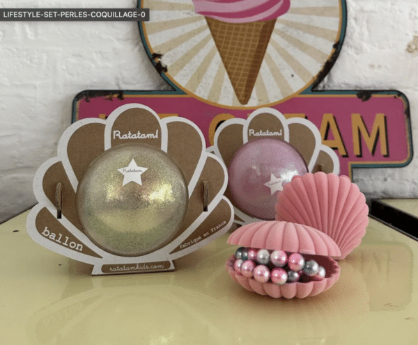 Ballon coquillage 10 cm - Ratatam