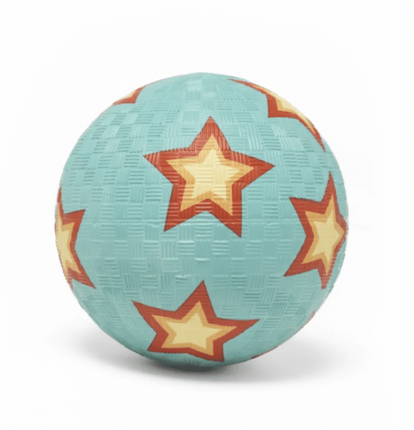 Petit Ballon Etoiles 12 cm Bleu - Ratatam