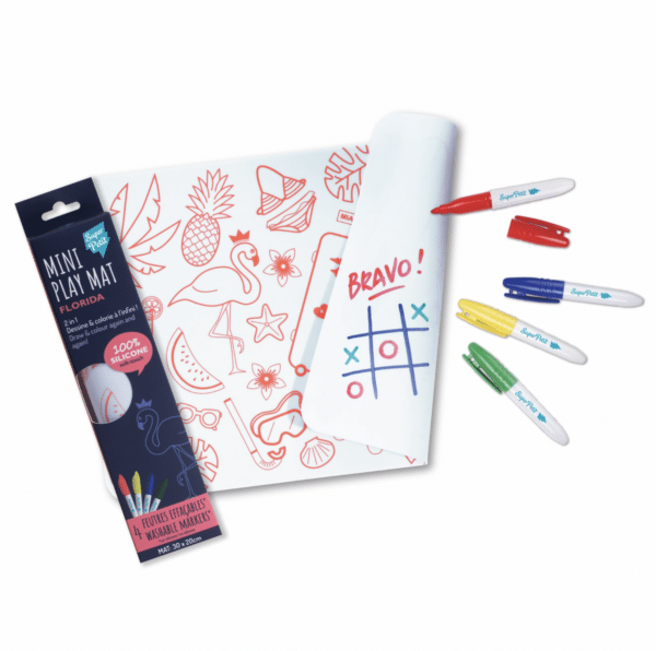 Mini playmat reversible 4 feutres FLORIDE - SUPER PETIT