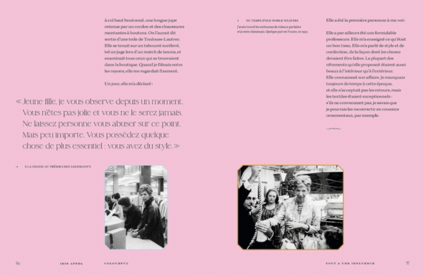 Livre Colourful de Iris Apfel - Livre artistique -EPA Édition – Image 3
