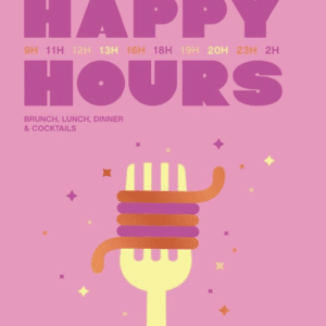 Livre de cuisine - Happy Hours -Hachette cuisine