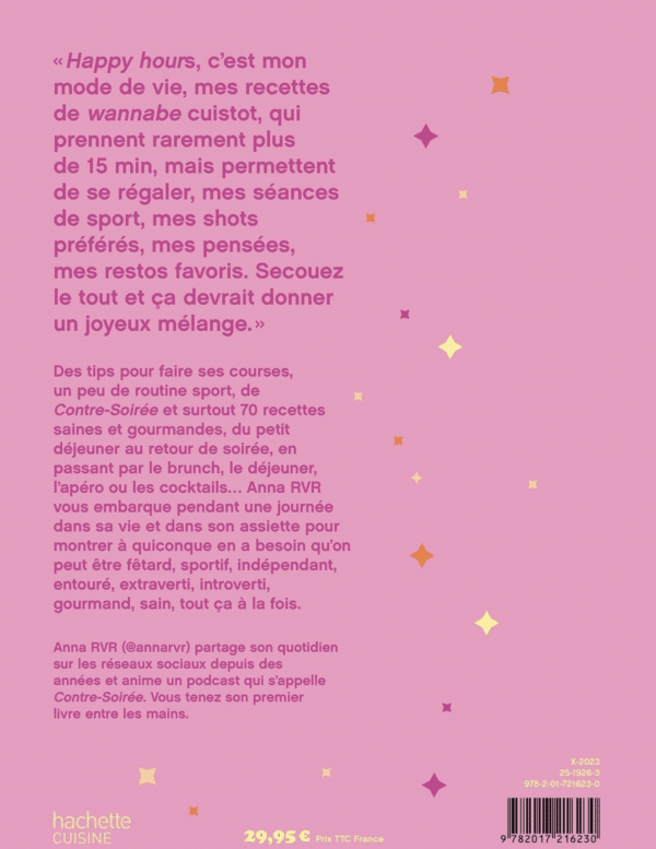 Livre de cuisine - Happy Hours -Hachette cuisine – Image 2