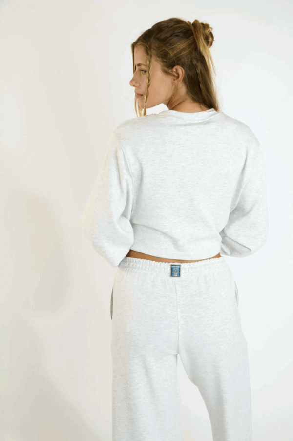 Sweatshirt Gris LIV WELLJOY - BananaMoon
